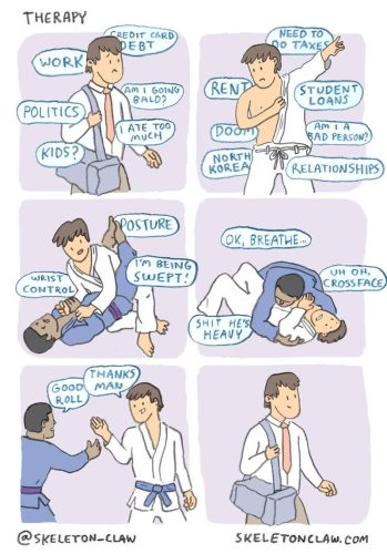 brazilské jiu jitsu jako terapie